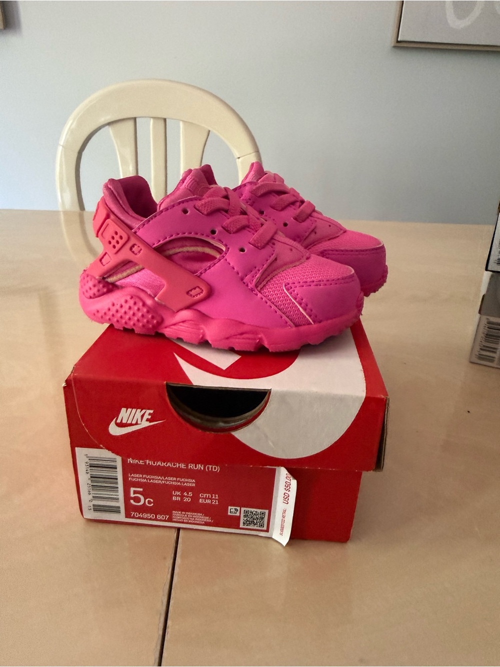 Nike Kids Hot Pink Athletic Sneakers